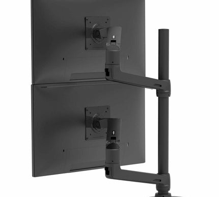 Main Image for Ergotron LX Dual Stacking Arm, Tall Pole (matte black)