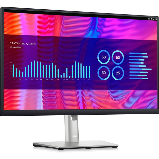 Main Image for Dell P2423DE 24" Class QHD LCD Monitor - 16:9 - Black, Silver