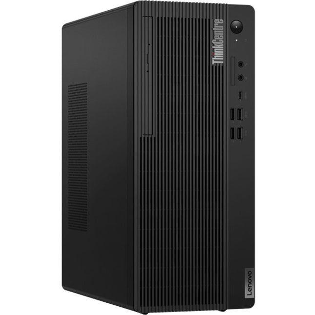 Main Image for Lenovo ThinkCentre M80t Gen 3 11TE000AUS Desktop Computer - Intel Core i5 12th Gen i5-12500 - vPro Technology - 8 GB - 256 GB PCI Express NVMe 4.0 SSD - Tower - Raven Black