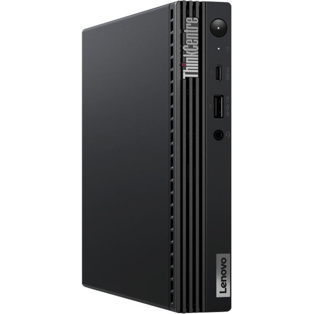 Main Image for Lenovo ThinkCentre M80q Gen 3 11U10019US Desktop Computer - Intel Core i5 12th Gen i5-12500T - vPro Technology - 8 GB - 512 GB PCI Express SSD - Tiny - Raven Black