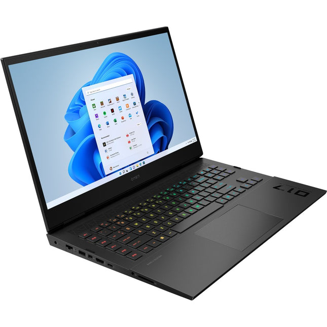 Main Image for HP OMEN 17-ck0000 17-ck0010nr 17.3" Gaming Notebook - Full HD - 144 Hz - Intel Core i7 11th Gen i7-11800H - 16 GB - 512 GB SSD - Shadow Black, Shadow Black Aluminum