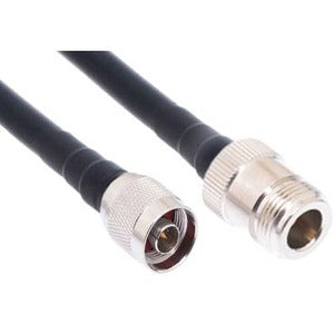 Main Image for ENET N-Type Male to N-Type Female LMR400 Coaxial Cable - Black 50FT