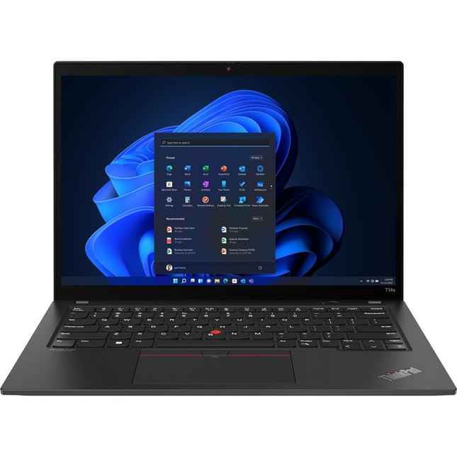 Main Image for Lenovo ThinkPad T14s Gen 3 21BR002FUS 14" Notebook - WUXGA - Intel Core i5 12th Gen i5-1235U - 8 GB - 256 GB SSD