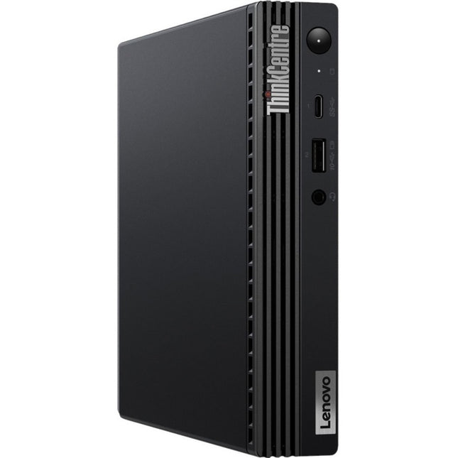 Main Image for Lenovo ThinkCentre M70q Gen 3 11T30010US Desktop Computer - Intel Core i7 12th Gen i7-12700T - 16 GB - 256 GB PCI Express NVMe 4.0 SSD - Tiny - Black