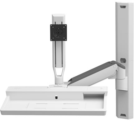 Main Image for Ergotron CareFit Wall Mount for Keyboard, Monitor, Mount Extension, LCD Display - White