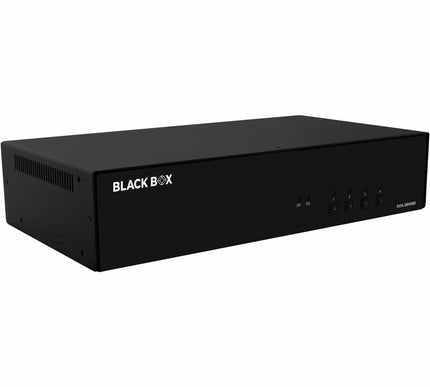 Main Image for Black Box KVM Switch, NIAP 4.0 Certified - 4-Port, Dual-Monitor, DisplayPort with MST, HDMI Out, CAC