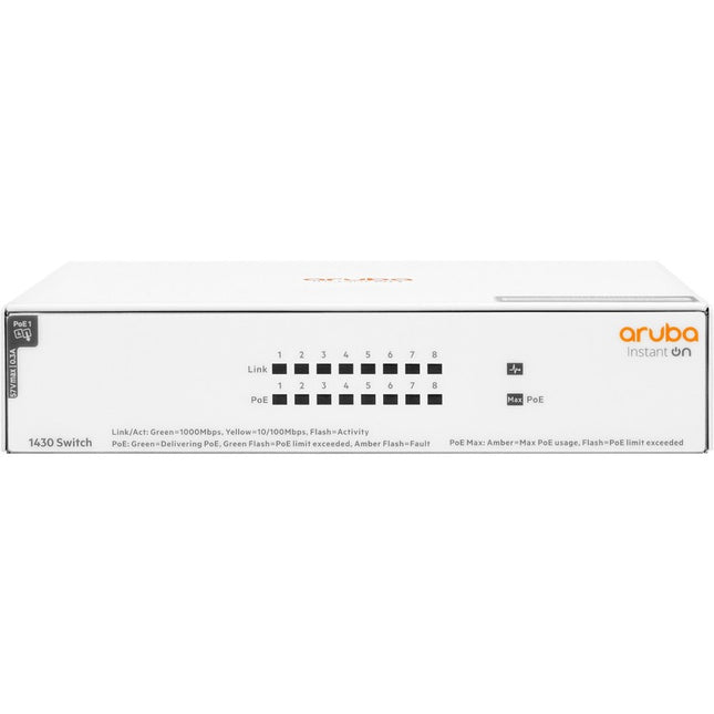 Main Image for HPE Instant On 1430 8G Class4 PoE 64W Switch