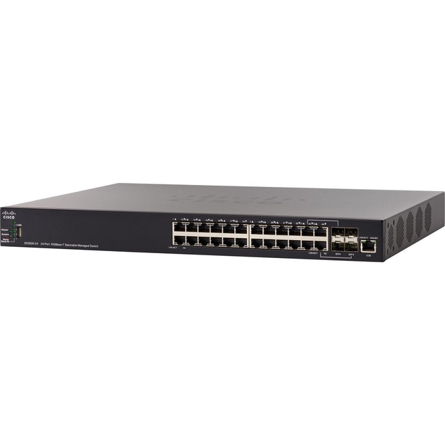 Main Image for Cisco SX350X-24 24-Port 10GBase-T Stackable Managed Switch