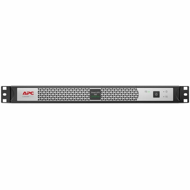 Main Image for APC Smart-UPS, Line Interactive, 500VA, Lithium-ion, Rackmount 1U, 120V, 4x NEMA 5-15R outlets, Short Depth