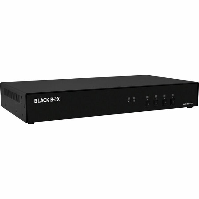 Main Image for Black Box KVM Switch, NIAP 4.0 Certified - 4-Port, Single-Monitor, DisplayPort with MST, HDMI Out
