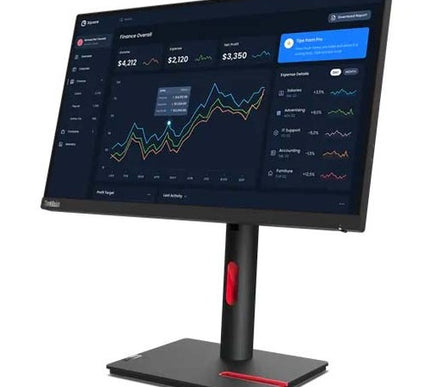 Main Image for Lenovo ThinkVision T22i-30 22" Class Full HD LED Monitor - 16:9 - Raven Black