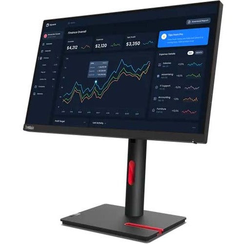 Main Image for Lenovo ThinkVision T22i-30 22" Class Full HD LED Monitor - 16:9 - Raven Black