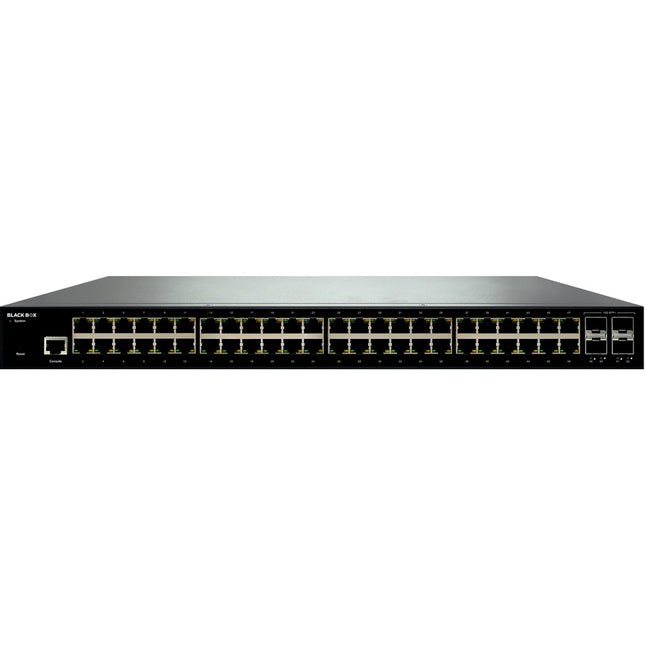 Main Image for Black Box GB Ethernet Managed Switch - 48 RJ45, 4 SFP+
