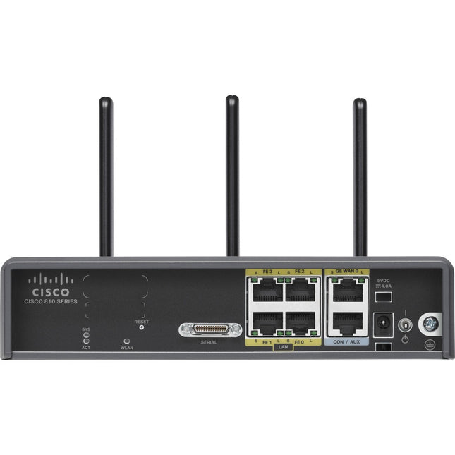 Main Image for Cisco C819HWD Wi-Fi 4 IEEE 802.11n Ethernet Wireless Integrated Services Router - Refurbished