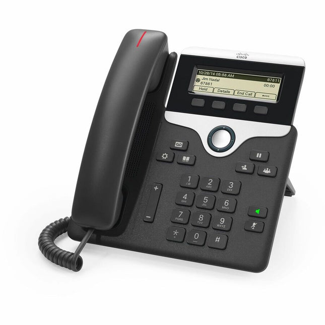 Main Image for Cisco 7811 IP Phone - Refurbished - Corded - Corded - Wall Mountable - Charcoal