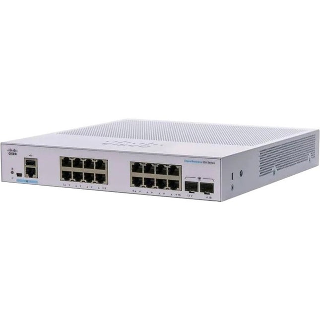 Main Image for Cisco 250 CBS250-16P-2G Ethernet Switch