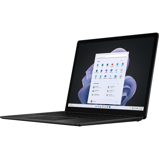 Main Image for Microsoft Surface Laptop 5 13.5" Touchscreen Notebook - Intel Core i7 12th Gen i7-1265U - Intel Evo Platform - 16 GB - 512 GB SSD - Matte Black
