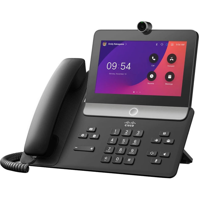 Main Image for Webex 8875 IP Phone - Corded - Corded - Wi-Fi, Bluetooth - Desktop - Carbon Black