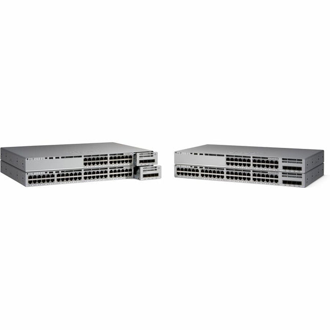 Main Image for Cisco Catalyst 9200L 48-port Partial PoE+ 4x10G Uplink Switch, Network Essentials