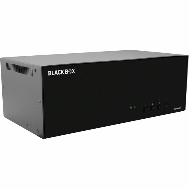 Main Image for Black Box KVM Switch, NIAP 4.0 Certified - 4-Port, Quad-Monitor, DisplayPort, CAC