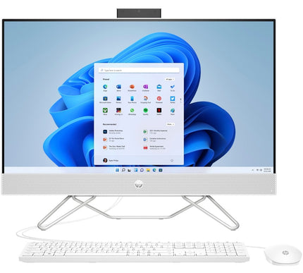 Main Image for HP 27-cb1000a 27-cb1277c All-in-One Computer - AMD Ryzen 7 5800U - 16 GB - 1 TB HDD - 512 GB PCI Express NVMe SSD - 27" Full HD Touchscreen - Desktop - Starry White - Refurbished