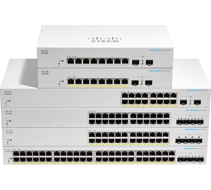 Main Image for Cisco Business CBS220-24FP-4X Ethernet Switch