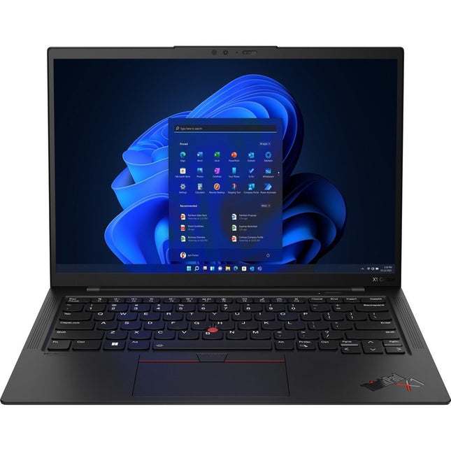Main Image for Lenovo ThinkPad X1 Carbon Gen 10 21CB00EUUS 14" Touchscreen Notebook - 5G - WUXGA - Intel Core i5 12th Gen i5-1250P - vPro Technology - Intel Evo Platform - 16 GB - 256 GB SSD - English Keyboard - Deep Black Weave