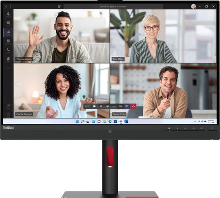 Main Image for Lenovo ThinkVision T27hv-30 27" Class Webcam WQHD LED Monitor - 16:9 - Raven Black