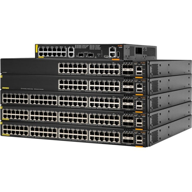 Main Image for HPE 6200M 36G 12SR5 Class6 PoE 4SFP+ TAA Switch