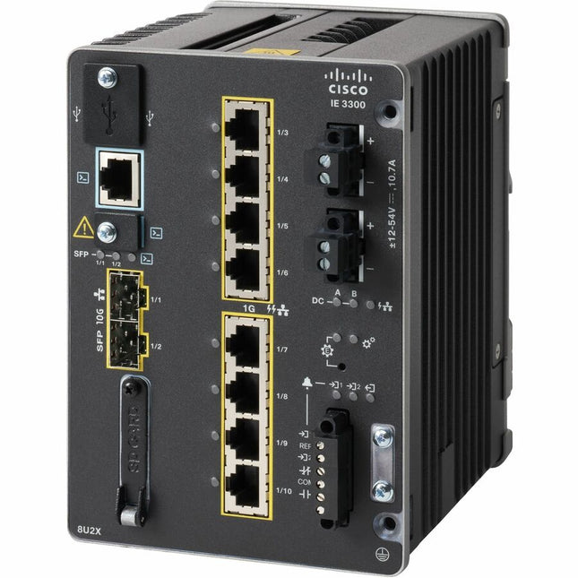 Main Image for Cisco Catalyst IE-3300-8U2X Ethernet Switch
