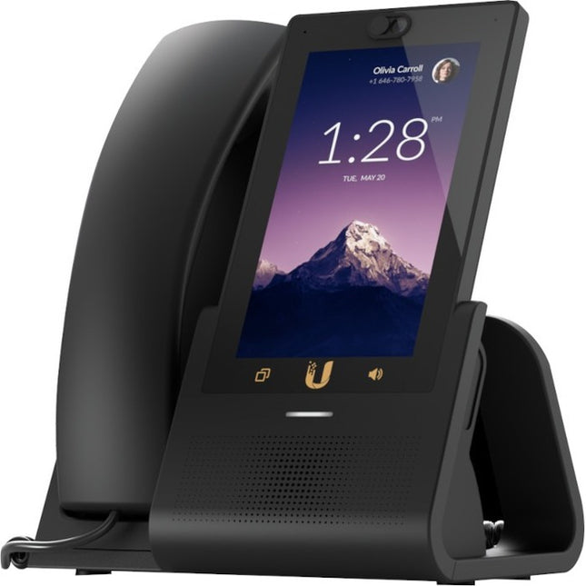 Main Image for Ubiquiti IP Phone - Corded - Corded/Cordless - Wi-Fi, Bluetooth - Desktop - Black
