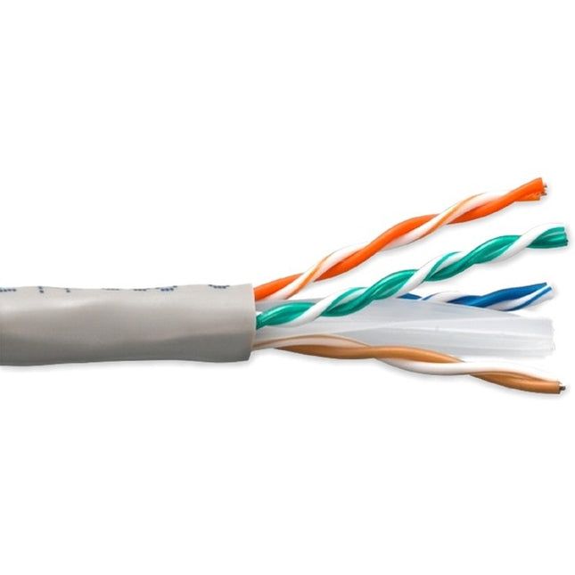 Main Image for ENET Cat6 Stranded 23AWG 4Pair, 550 MHz Copper Cable UTP CMR Jacket 1000ft, Gray