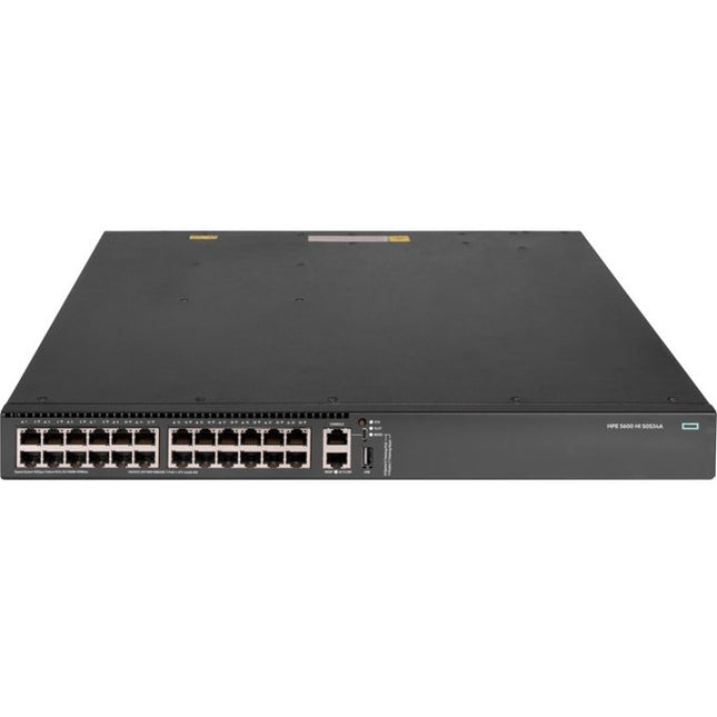 Main Image for HPE FlexNetwork 5600HI 24P Multigigabit 100M/1G/2.5G/5G/10GBase-T PoE8 1 Slot Switch