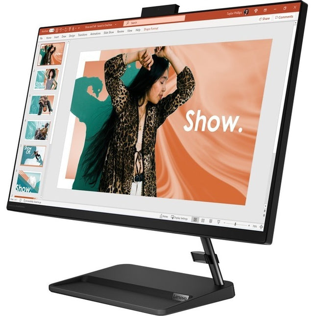 Main Image for Lenovo IdeaCentre 3 24IAP7 F0GH00PUUS All-in-One Computer - Intel Core i5 13th Gen i5-13420H - 8 GB - 256 GB PCI Express NVMe 4.0 x4 SSD - 23.8" Full HD Touchscreen - Desktop - Black