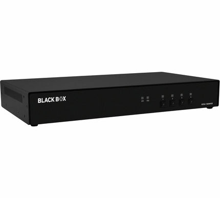 Main Image for Black Box KVM Switch, NIAP 4.0 Certified - 4-Port, Single-Monitor, FlexPort HDMI/DisplayPort, CAC