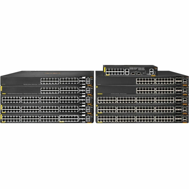 Main Image for HPE 6200F 12G Class4 PoE 2G/2SFP+ 139W TAA Switch