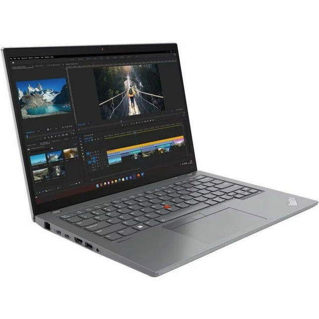 Main Image for Lenovo ThinkPad T14 Gen 4 21HD002AUS 14" Touchscreen Notebook - WUXGA - Intel Core i5 13th Gen i5-1345U - vPro Technology - 16 GB - 512 GB SSD - English Keyboard - Storm Gray