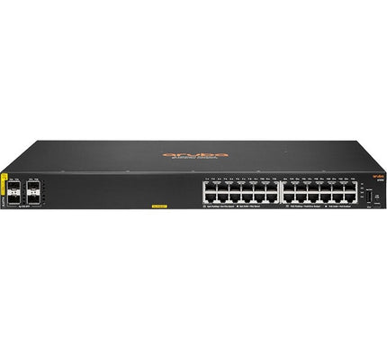Main Image for HPE 6100 24G Class4 PoE 4SFP+ 370W Switch