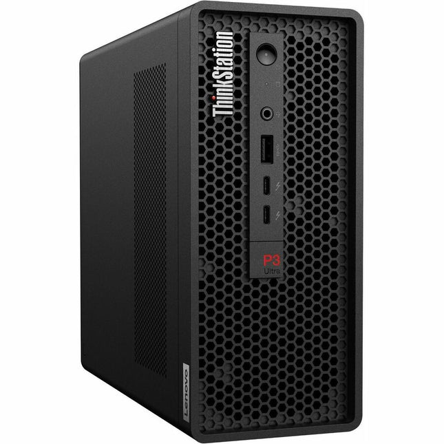Main Image for Lenovo ThinkStation P3 30HA001TUS Workstation - Core i9 13th Gen i9-13900 - vPro Technology - 16 GB - 512 GB SSD - Ultra Small