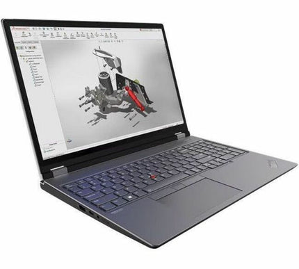 Main Image for Lenovo ThinkPad P16 Gen 2 21FA002YUS 16" Mobile Workstation - WUXGA - Intel Core i7 13th Gen i7-13700HX - 16 GB - 512 GB SSD - English Keyboard - Villi Black, Storm Gray