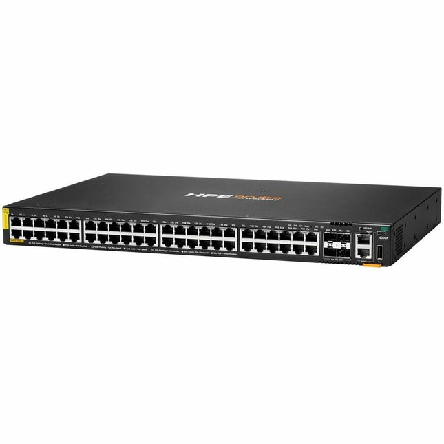 Main Image for HPE CX 6200F 48G Class 4 PoE 4SFP+ 370W Switch