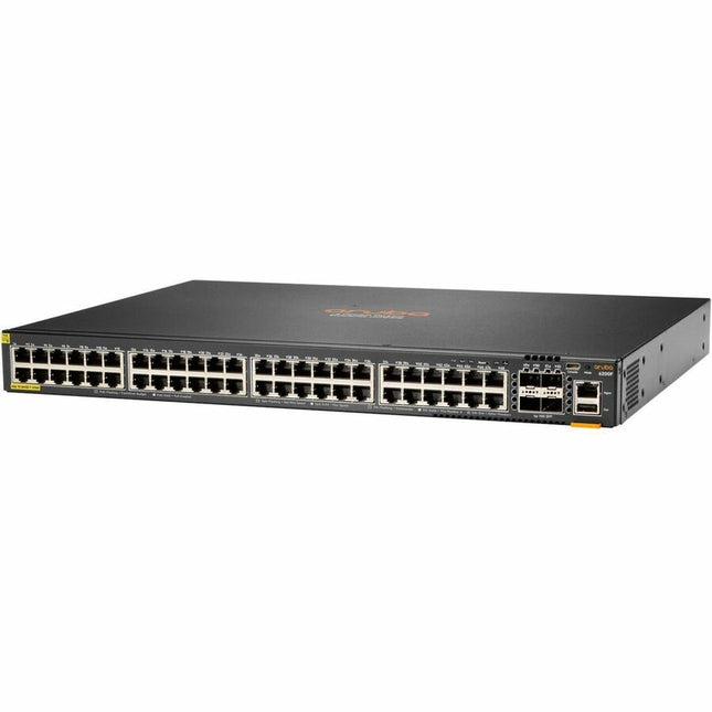 Main Image for HPE CX 6200F 48G Class 4 PoE 4SFP+ 370W Switch