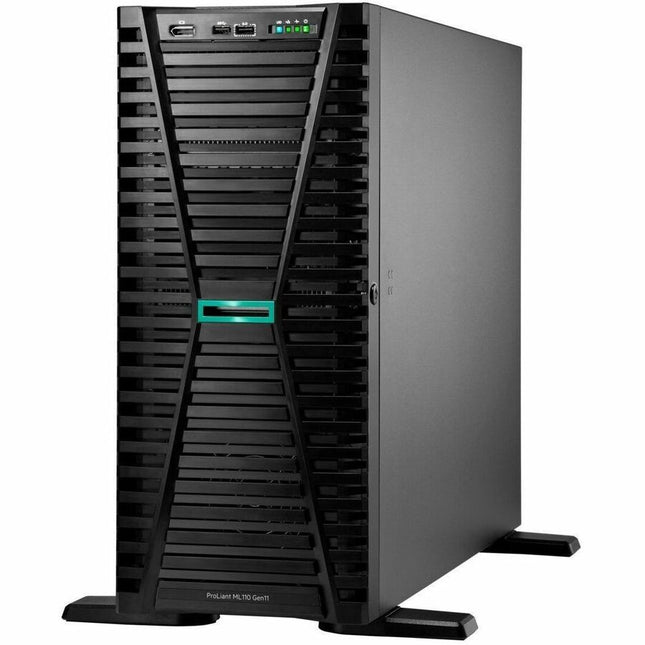 Main Image for HPE ProLiant ML110 G11 4.5U Tower Server - 1 Xeon Gold 5416S 2 GHz - 32 GB RAM - Serial ATA Controller