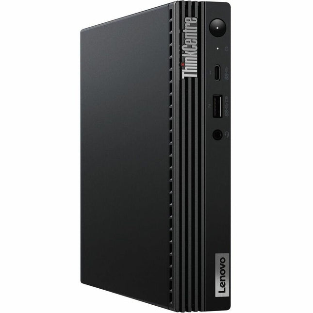 Main Image for Lenovo ThinkCentre M75q Gen 2 11JN008BUS Desktop Computer - AMD Ryzen 3 PRO 5350GE - 8 GB - 256 GB PCI Express NVMe SSD - Tiny - Black