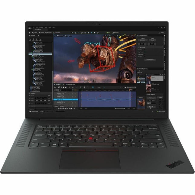 Main Image for Lenovo ThinkPad P1 Gen 6 21FV001LUS 16" Mobile Workstation - WQXGA - 165 Hz - Intel Core i7 13th Gen i7-13700H - 16 GB - 1 TB SSD - English Keyboard - Black Paint
