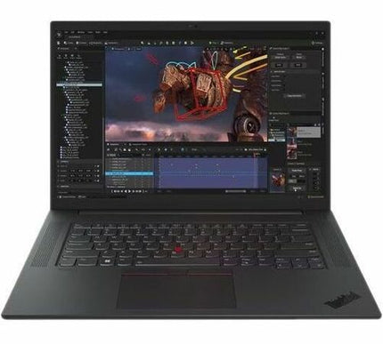 Main Image for Lenovo ThinkPad P1 Gen 6 21FV001FUS 16" Notebook - WQXGA - 165 Hz - Intel Core i7 13th Gen i7-13700H - 16 GB - 512 GB SSD - English Keyboard - Black Paint