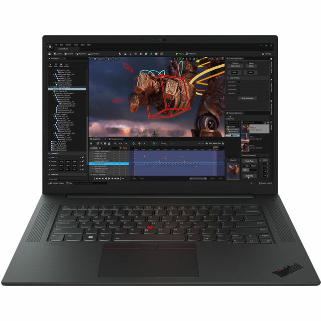 Main Image for Lenovo ThinkPad P1 Gen 6 21FV0023US 16" Mobile Workstation - WQXGA - 165 Hz - Intel Core i7 13th Gen i7-13700H - 16 GB - 512 GB SSD - English Keyboard - Black Paint