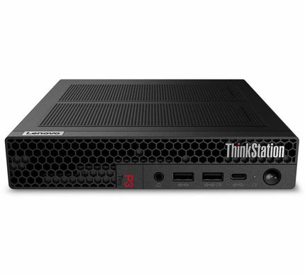 Main Image for Lenovo ThinkStation P3 30H00011SS Workstation - 1 x Intel Core i9 13th Gen i9-13900T - vPro Technology - 32 GB - 1 TB SSD - Tiny - Black