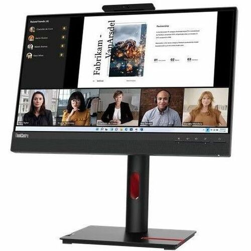 Main Image for Lenovo ThinkCentre Tiny-In-One 22 Gen 5 22" Class Webcam Full HD LED Monitor - 16:9 - Black