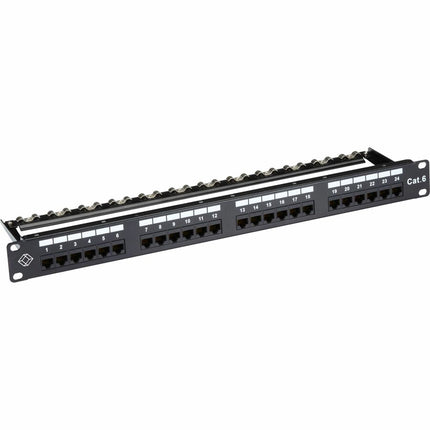 Main Image for Black Box GigaTrue CAT6 Patch Panel - 1U, Unshielded, 24-Port